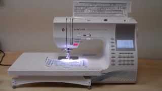 Singer Quantum Stylist 9960 - відео 3