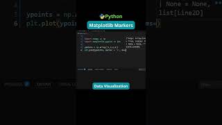 Matplotlib Markers Tutorial | Python Plotting Tips | Data Visualization