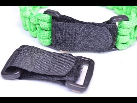 Strapz - Adjustable Velcro Buckles for Paracord Bracelets - BoredParacord