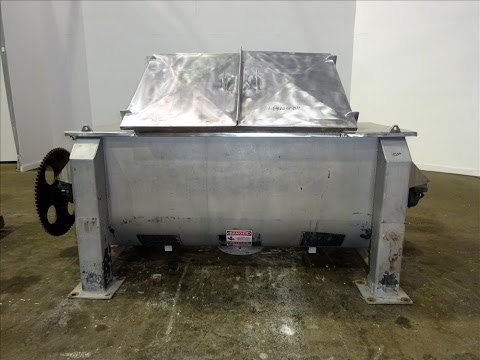 Used- Ribbon Blender, Approximate 36 Cubic Foot Capacity - stock # 48665011