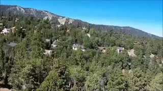 preview picture of video 'Moonridge, Big Bear, San Bernardino Mountains, California - Crow' Eye view'
