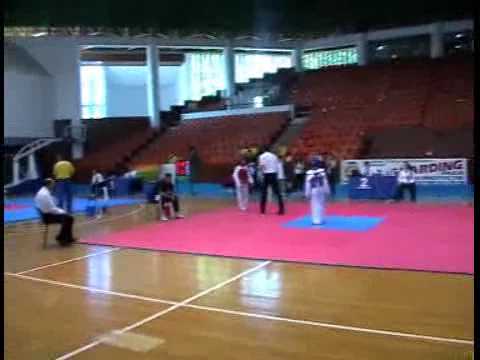 Gombos Szilard, Roumania National Taekwondo Championship 2009, cadet 2, 40Kg, MACH 3