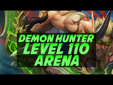 Level 110 Demon Hunter 3v3 ARENA - Legion PvP Gameplay