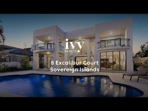 8 Excalibur Court, Paradise Point, QLD 4216, 4 Bedrooms, 4 Bathrooms, House