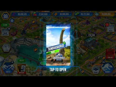 SONORASAURUS PACK TOURNAMENT UNLOCK SONORASAURUS| JURASSIC WORLD THE GAME