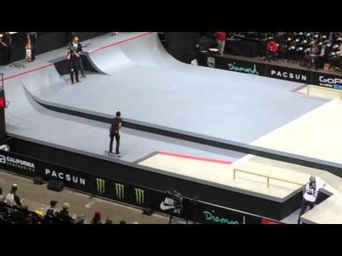 Luan Oliveira run at Street League Super Crown 2015 in Chicago