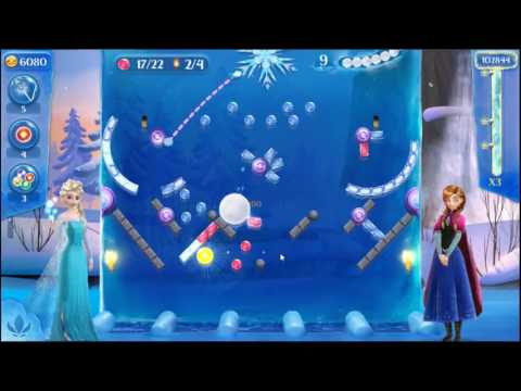 Frozen Free Fall: Icy Shot Level 139 - NO BOOSTERS ☃☃☃
