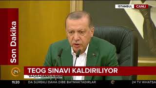 Download lagu Erdoğan'dan TEOG açıklaması: MEB kontrolü altında liselerde yapılacak imtihanlarla... mp3