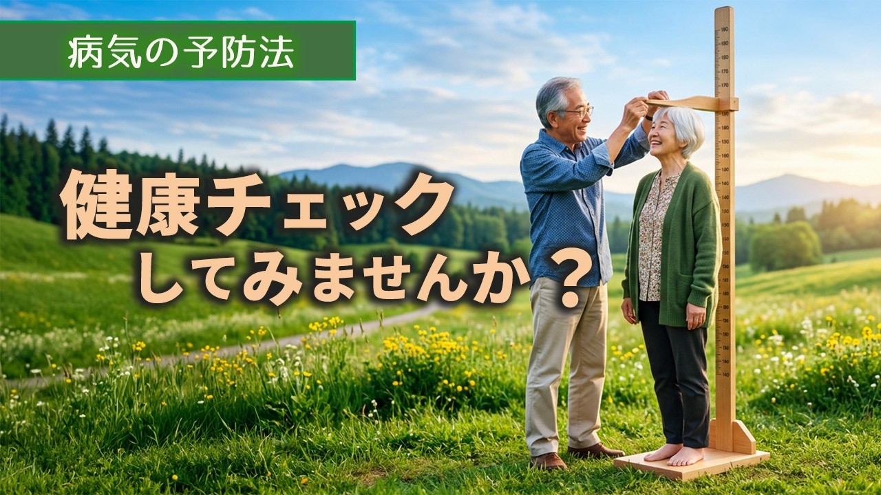 1.健康チェックしてみませんか？_病気の予防法