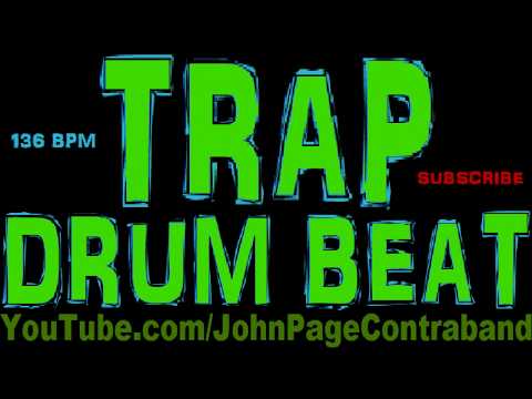 Trap Drum Beat Track 136 bpm Loop 808