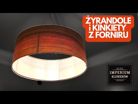 Tworzę od zera żyrandole i kinkiety z naturalnego forniru | Handmade Design