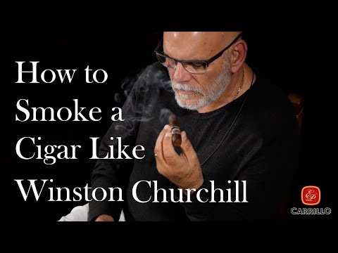 How to Smoke a Cigar Like Winston Churchill
