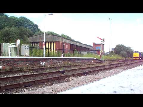 37425 DRS & 975025 CAROLINE leaving Buxton with HELLFIRE THRASH & CLAG 16/08/2012