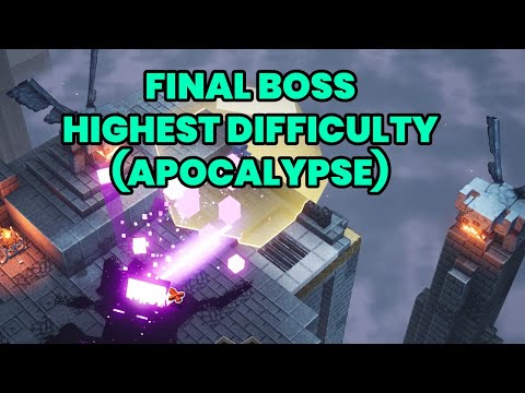 Come sconfiggere facilmente il boss finale (difficoltà Apocalisse) in Minecraft Dungeons?