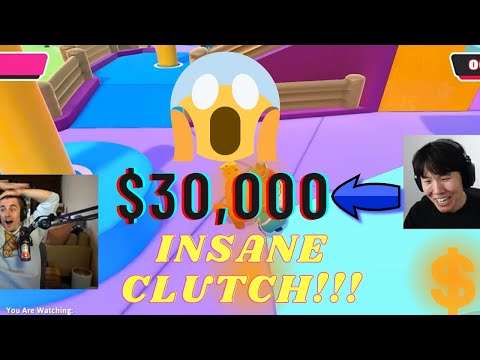 Ludwig Reacts To Disguised Toast Winning $30,000 Fall Guys Tournament