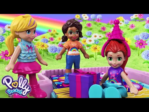 Lila's Birthday Surprise! 🎂🥳💖 3D Passport Adventures | @PollyPocket Full Episode