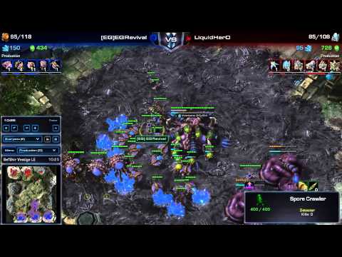 Starcraft 2 HotS Cast #4: Hero Vs. Revival {GrandMaster} (PvZ) [German-1080p]