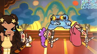 Download lagu Funny K-pop Demon Hunters Cartoon Cover! | Reaction mp3