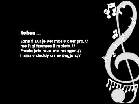 Billy G ft Agimi - Mos u deshpro  (with Lyrics)