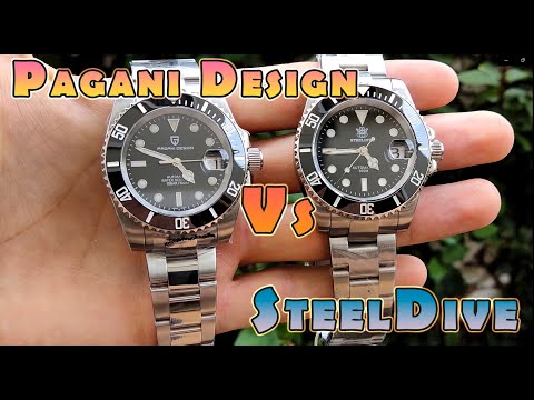 SteelDive 1953 vs. Pagani Design 1661 | Welche Submariner ist besser? | Vergleich der technischen...