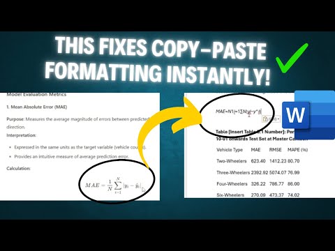 Copy ChatGPT, Gemini, or DeepSeek to Word Without Losing Equations & Formatting! ✅💯