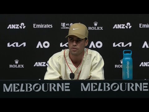 Video Thumbnail: Alcaraz 'hungry' to break Australian Open title drought | AFP