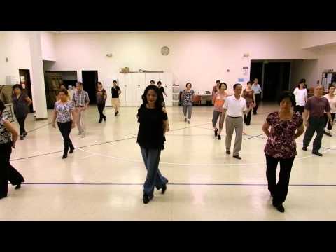 Tango Burlesque --- Walkthrough  (Line Dance)