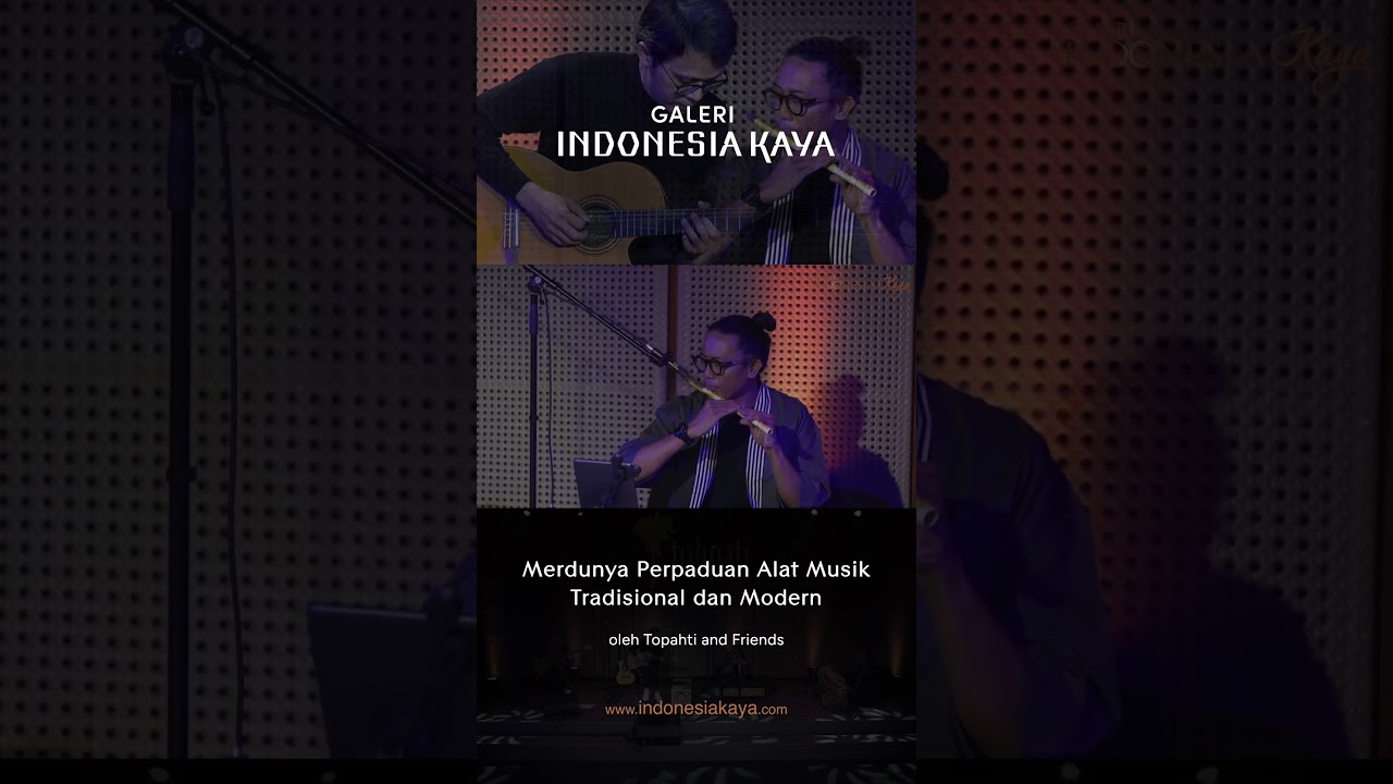 Merdunya Perpaduan Alat Musik Tradisional dan Modern oleh Tohpati and Friends