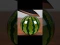 Ultra Realistic Glass Fruit Cutting Watermelon Lemon Satisfying ASMR Sounds Shorts Glassart