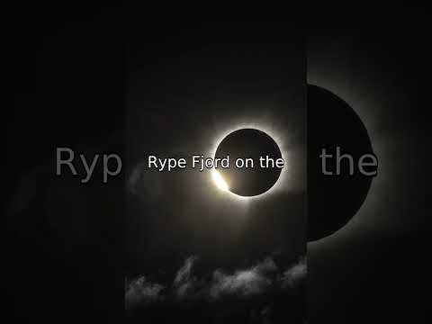 Total Solar Eclipse from Greenland #shorts