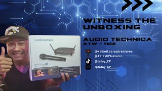 Video thumbnail for AUDIO-TECHNICA ATW-1102  Wireless Mic Unboxing by Kai Kei Kee's Adventures