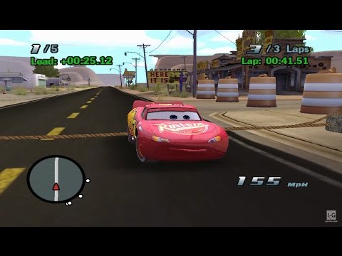 Disney Pixar Cars The Game Gameplay - Part 1 GameCube HD