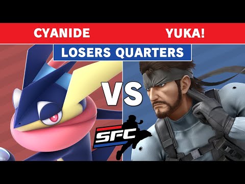 Smash Fight Club 208 - LSG | Cyanide (Greninja) Vs. LST | Yuka! (Snake) Losers Quarters