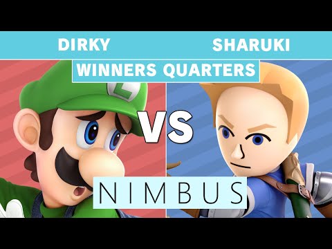 Nimbus 52 - Dirky (Luigi) vs. IM6 | sharuki (Mii Swordfighter) Winners Quarters - Smash Ultima