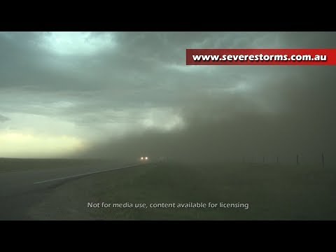 Epic dust storm impacts storm chasers near Wallace, Kansas