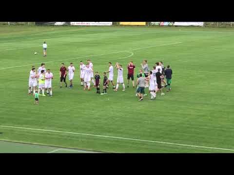 III kolejka FORBet IV liga Warmia Olsztyn - Stomil II Olsztyn 2:0 (1:0) - radość po meczu derbowym