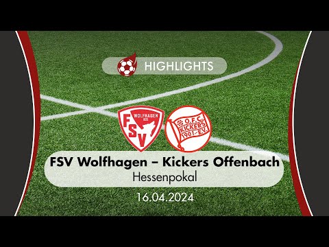 Highlights: Fußballfest im Hessenpokal zwischen FSV Wolfhagen und Offenbacher Kickers #torgranate