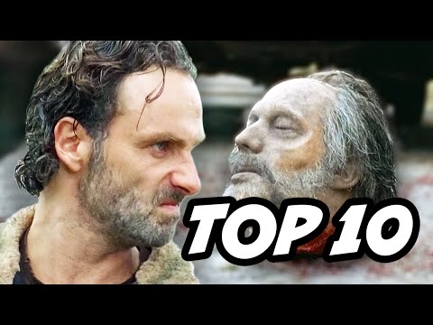 Walking Dead Season 6 Episode 12 - TOP 10 WTF and Easter Eggs