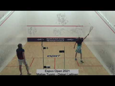 EspooOpen21: Matias Tuomi  ESRC - Oskari Laitinen OSK