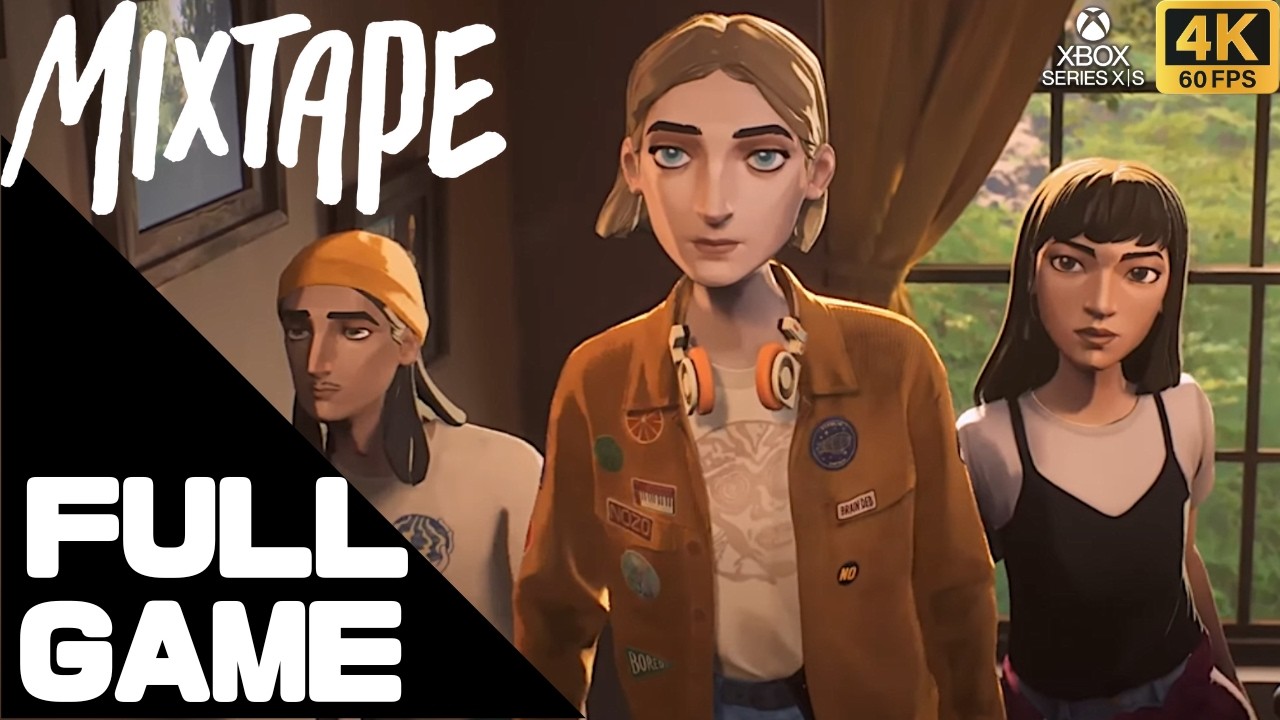 MIXTAPE Full Walkthrough Gameplay – Xbox Series X 4K 60FPS No Commentary