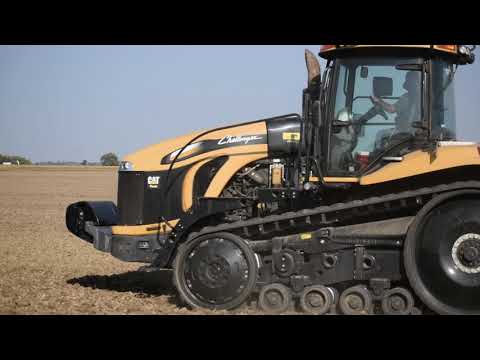 CAT Challenger MT855C Agricultural Crawler Tractor - CASE IH Ecolo-Tiger® 875 Disk Ripper - Lenawee
