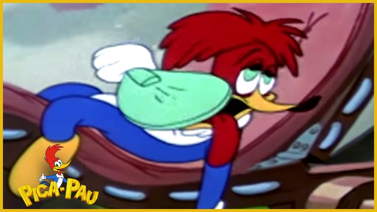 Pica-Pau em Português | O Vale Tudo | Desenhos Antigos de Pica-Pau | Desenhos Animados