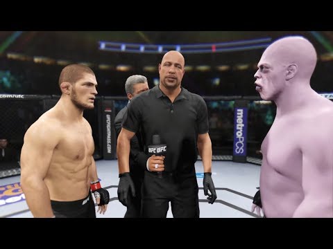 Khabib vs. Lord Prunus (EA Sports UFC 2) - Champion Fight ☝️🦅