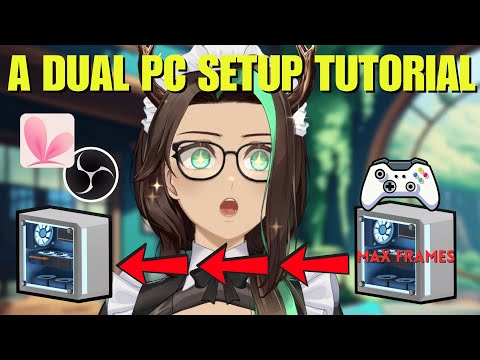 VTUBER TUTORIAL - TWO PC SETUP MADE EASY!!! NEVER LET YOUR MODEL LAG AGAIN!!!