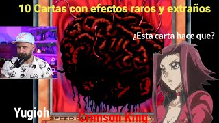 LAS 10 CARTAS MAS RARAS DE YUGIOH