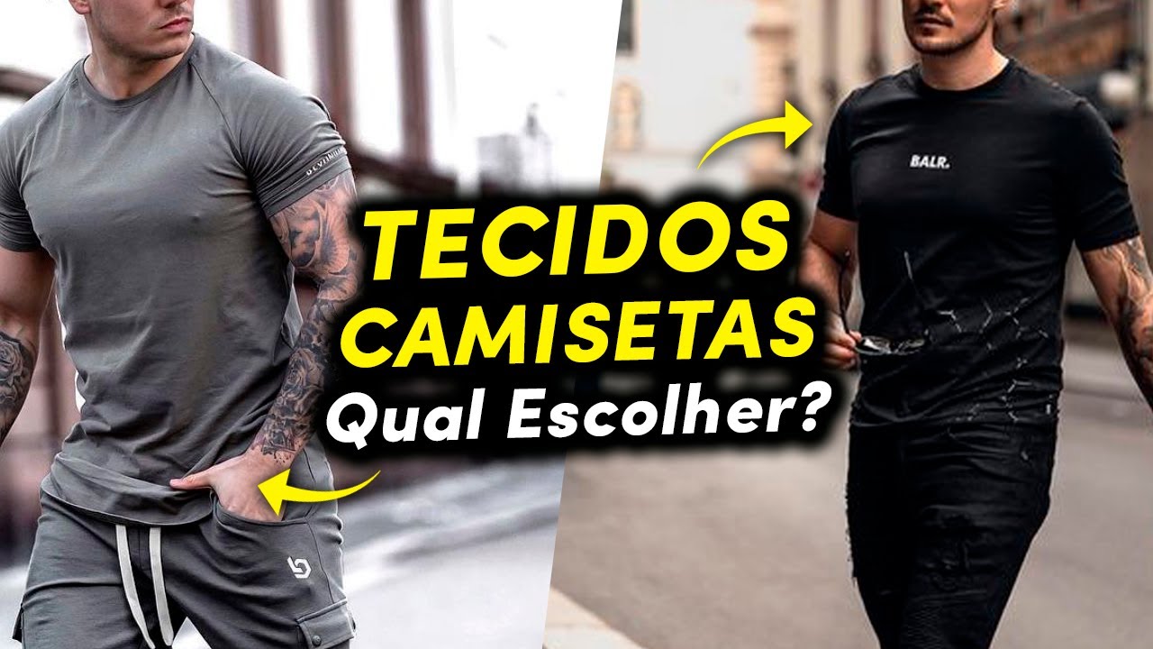 Watch Now 5 TIPOS de TECIDOS para CAMISETAS: Qual escolher pra usar no dia a dia 5 TIPOS de TECIDOS para CAMISETAS: Qual escolher pra usar no dia a dia