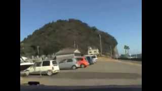 preview picture of video '[V0172] 三保４：マグロ・カツオ水揚げ高を誇る焼津港から臨む富士山'