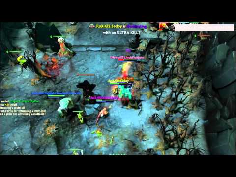 Dota 2 Highlights Sedoy RAMPAGE   RoX KIS vs Liquid1