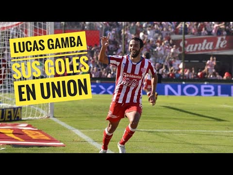 Lucas Gamba, his goals at UNION