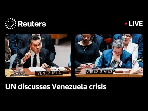 LIVE: 国連安保理、ベネズエラ危機について会合 (LIVE: UN Security Council meets on Venezuela crisis)